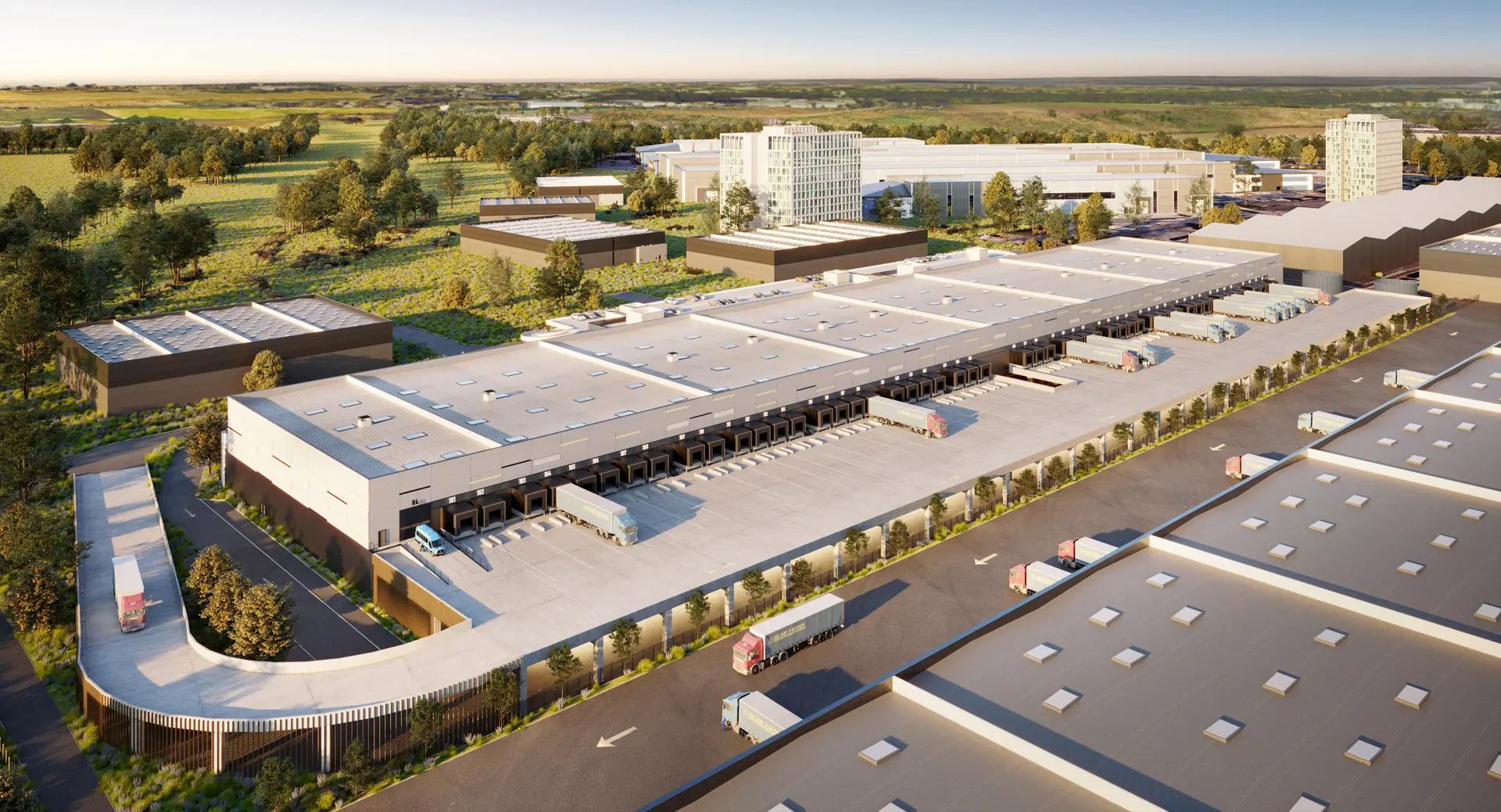 Modern Logistics Warehouse